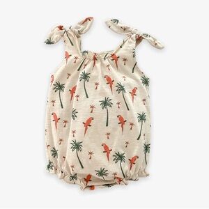 Velvet Fawn Parrot paradise everly bubble 2T. Like new